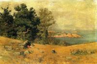 John Joseph Enneking - Berrying at the Seashore